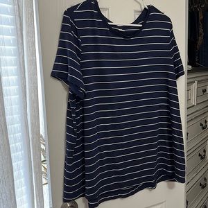 Womens striped tee